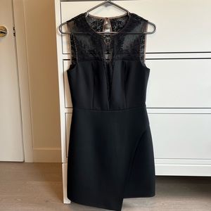 BCBG Maxazria Kinsley black dress in size 4